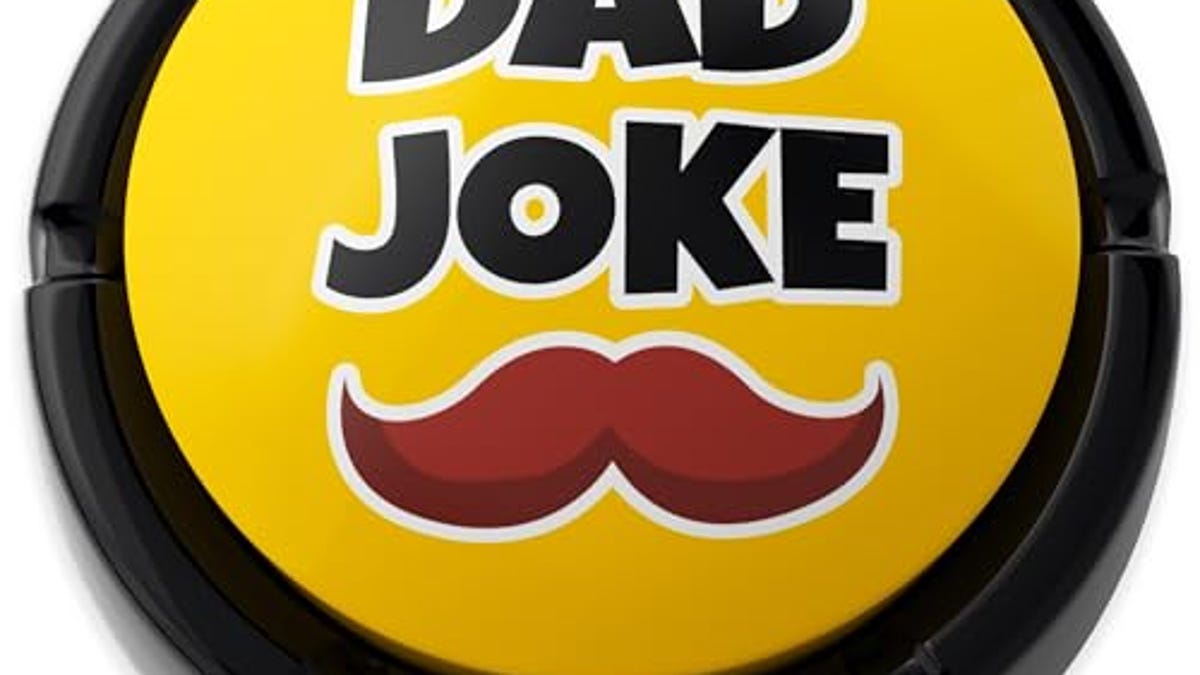 Ultimate Gift for Father’s. Dad Joke Button with Tons of Funny Dad Jokes