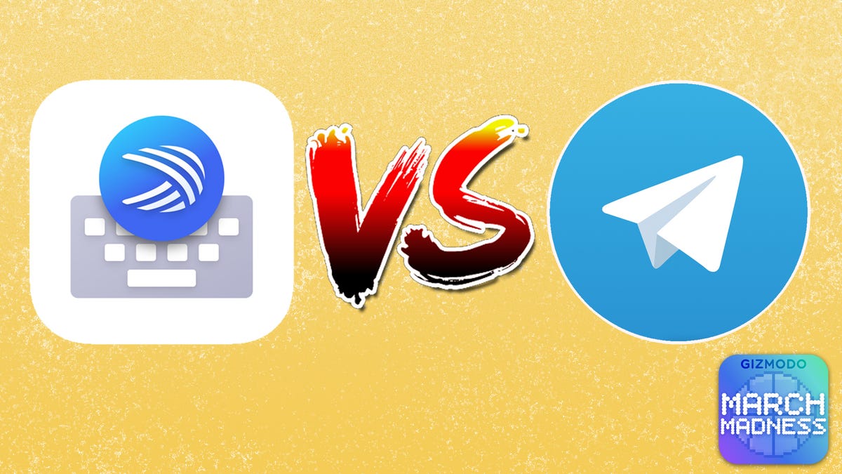 La mejor aplicación de todos los tiempos Día 9: SwiftKey vs. Telegram