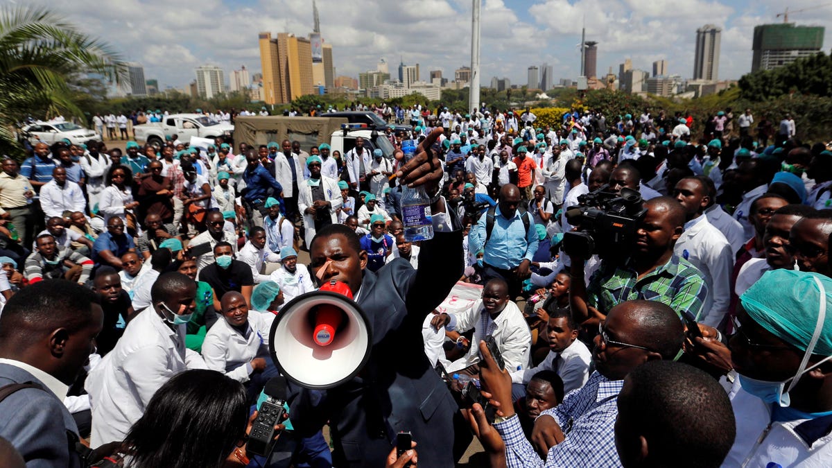 Story Of Third-Best KCSE Candidate Taking Part In Doctors' Protests