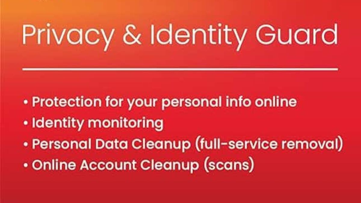 MCAFEE AI POWERED ANTIVIRUS IDENTITY PRIVACY PROTECTION visual data 2