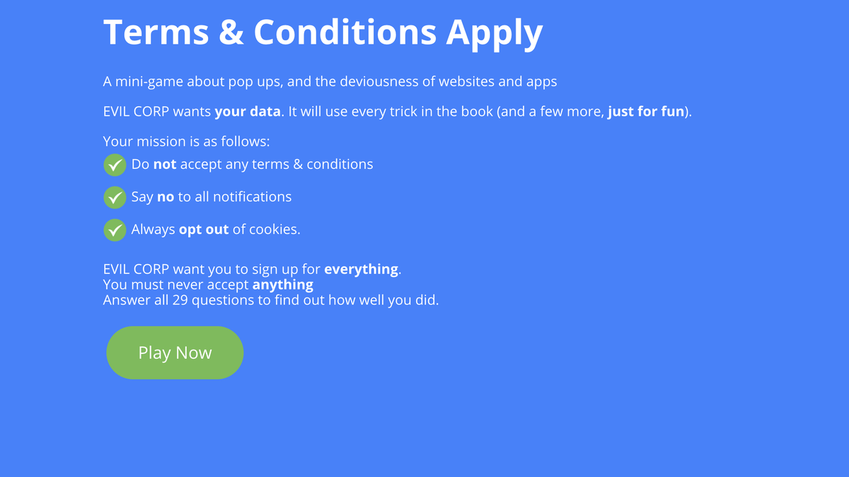 Term & Conditions