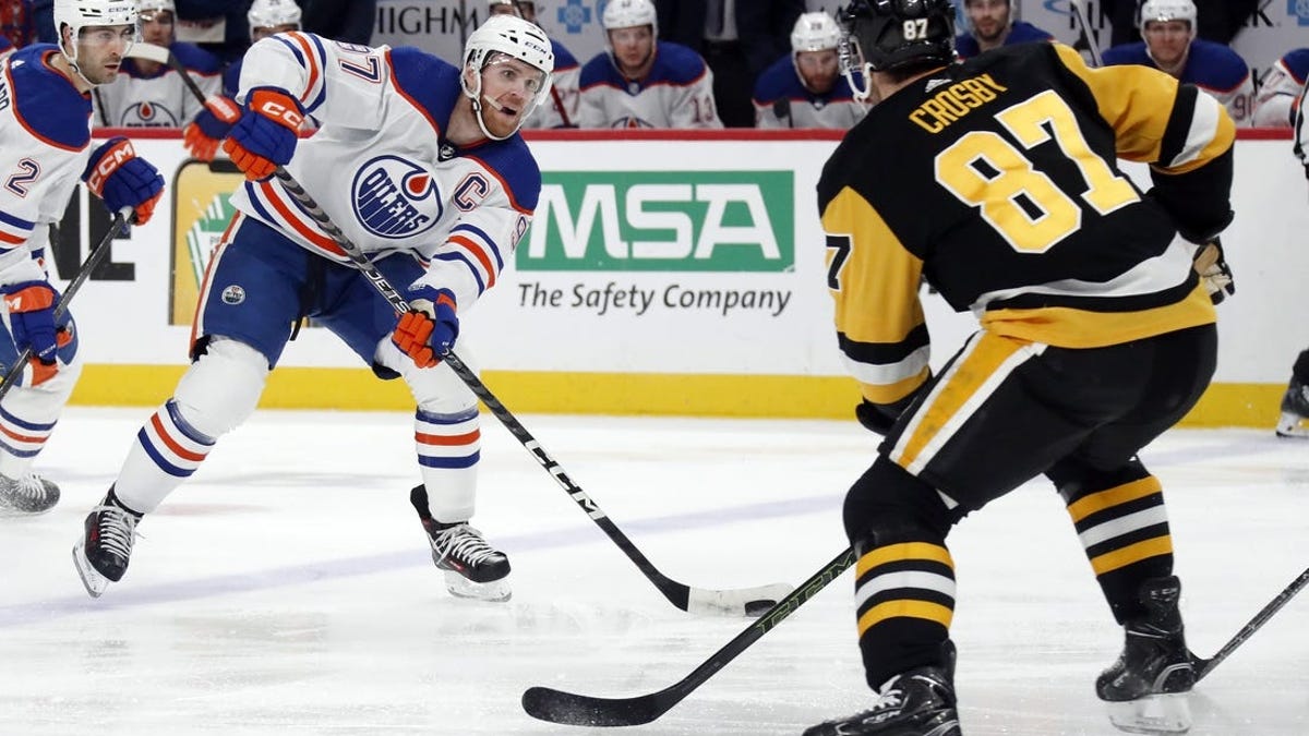 Connor McDavid, Oilers Blank Penguins In Physical Game