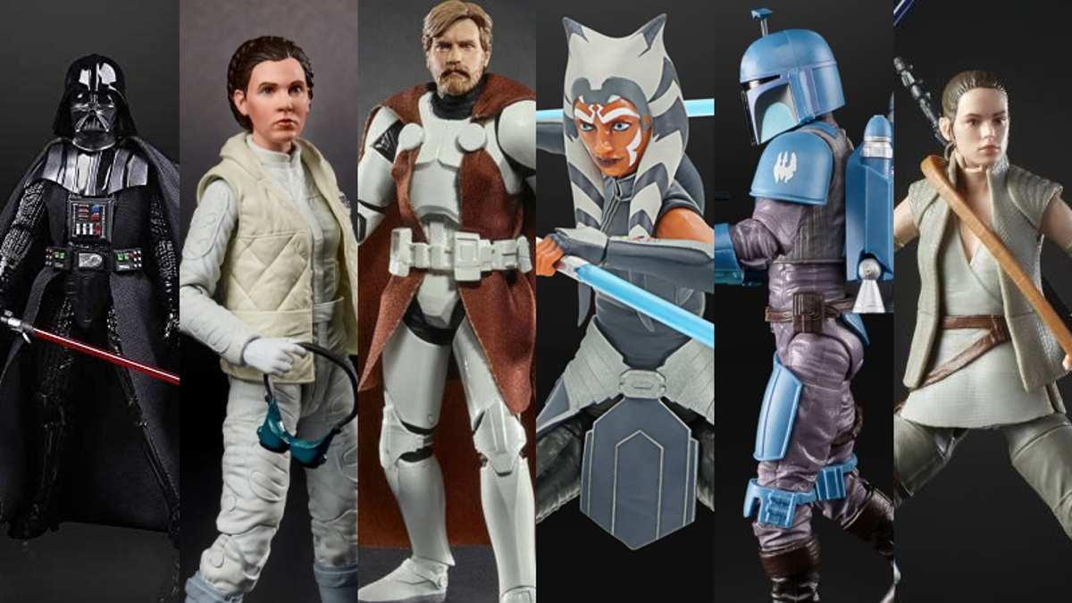 Star Wars Rebels The Black Series Set of 7 Action Figures