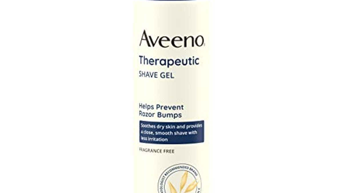 Aveeno Therapeutic Shave Gel with Oat and Vitamin E to Help