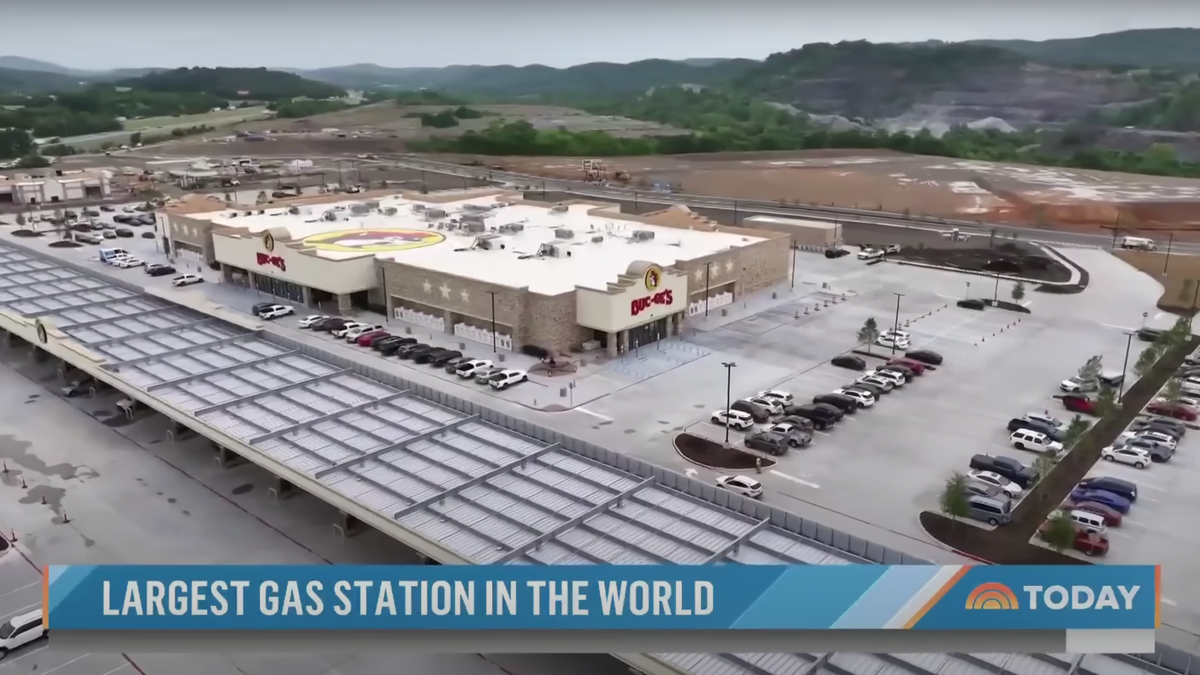 World's Largest Gas Station Opens Just In Time To Celebrate America