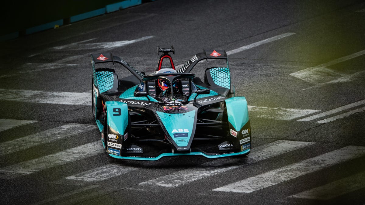 Jaguar's Evans Wins First Race Of Formula E's Rome Doubleheader