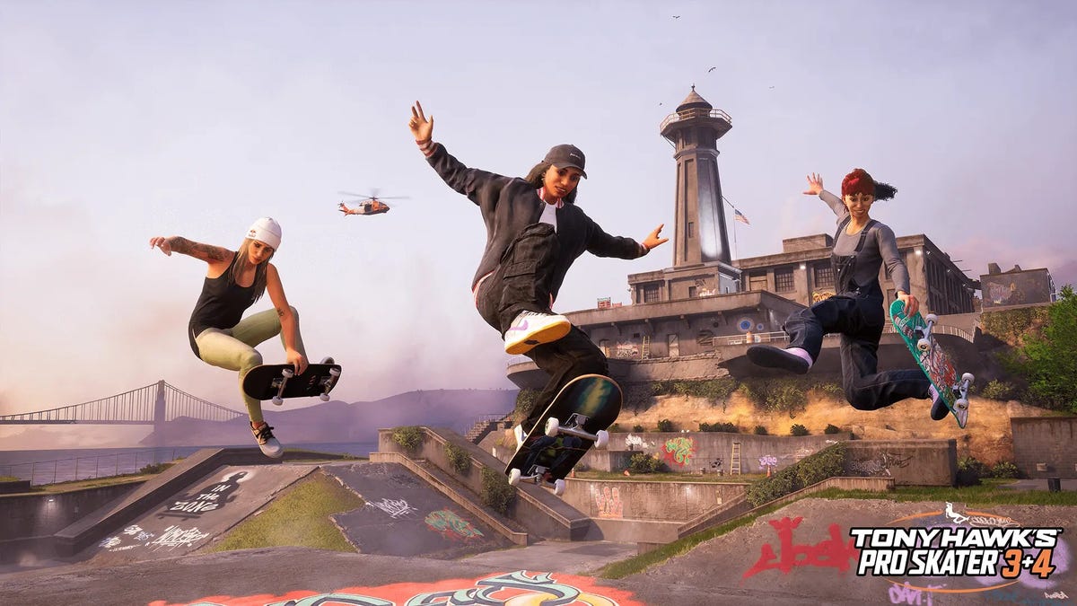 Tony Hawk's Pro Skater 3+4 Officially Revealed, Launching In July