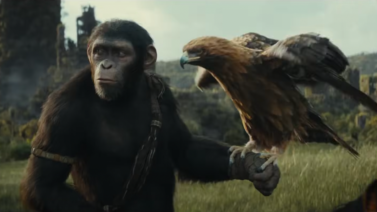 photo of Kingdom of the Planet of the Apes' First Trailer Heralds a Post-Human World image