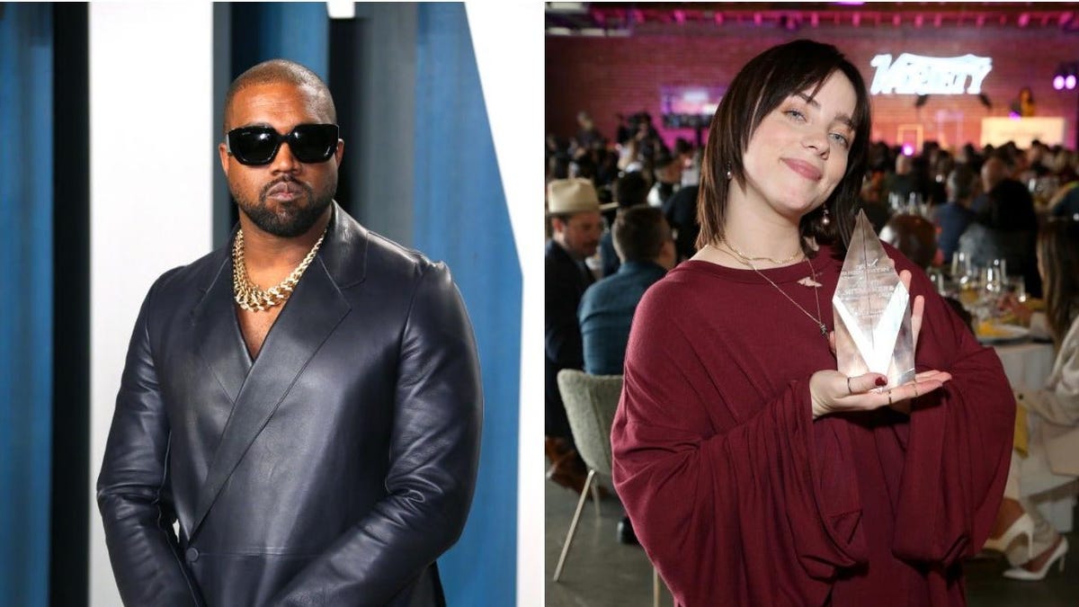 Kanye West Picking Fight With Coachella Billie Eilish Over Travis Scott Slight