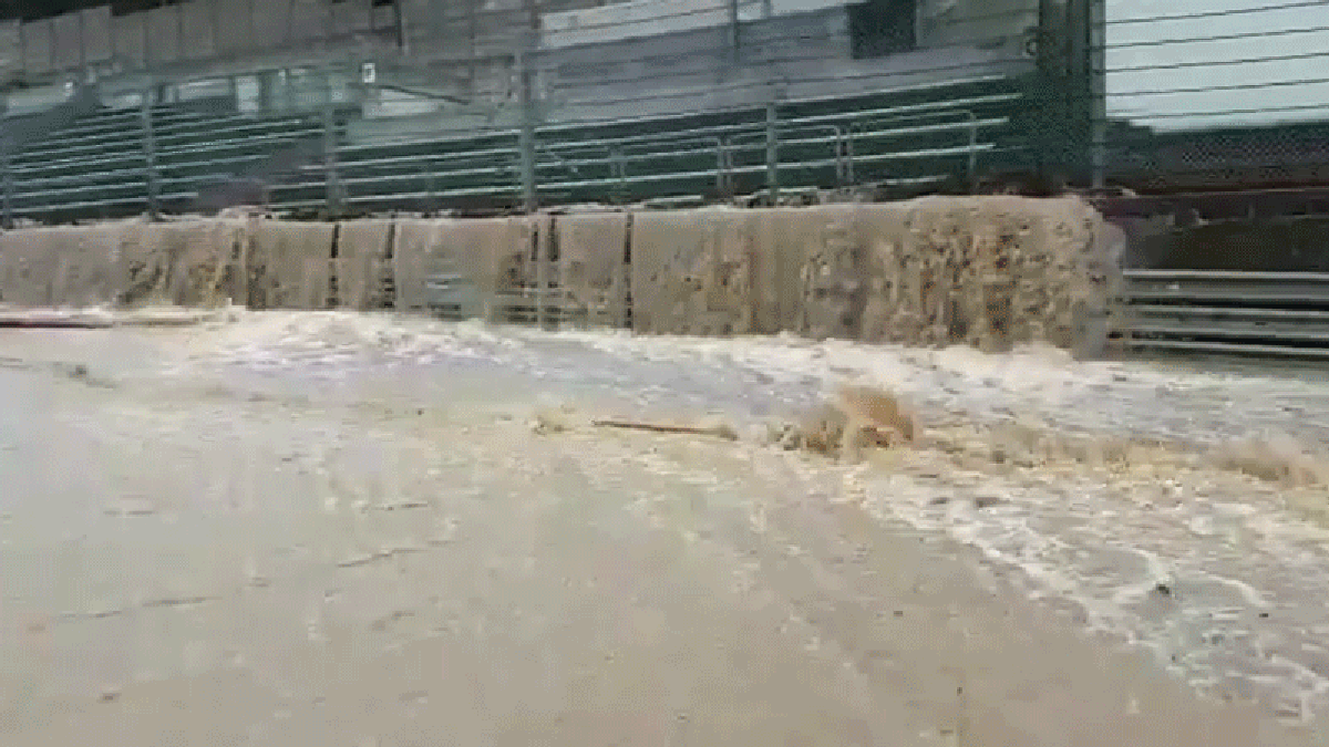 Epic Flooding Forces Resurfacing Of Spa's Front Straight