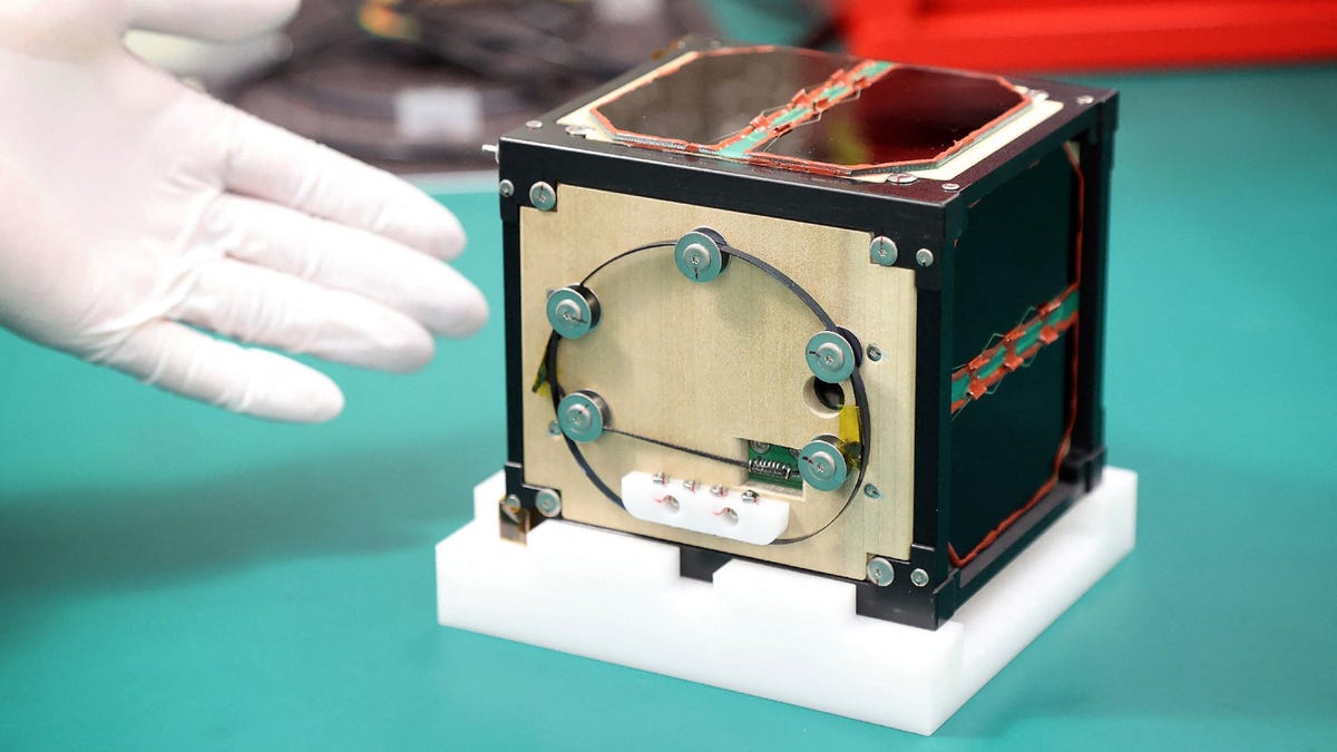 Wooden Satellite Launched Into Space As Testbed For Timber-Built Mars Missions