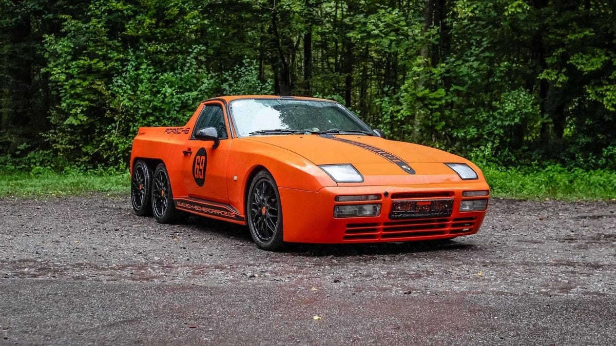 photo of Buy This Six-Wheeled Porsche 944 Pickup That You'll Probably Have A Love/Hate Relationship With image