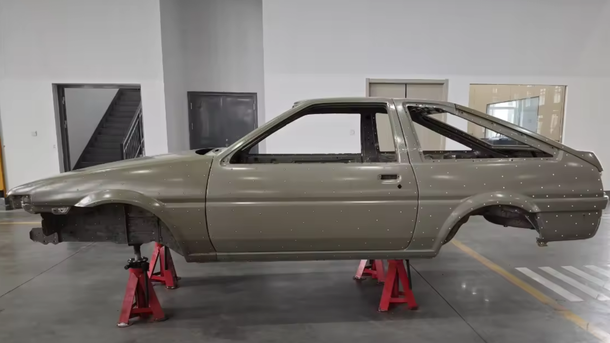 You Can Build A Brand New Toyota AE86 With This ,500 Body Shell On Alibaba