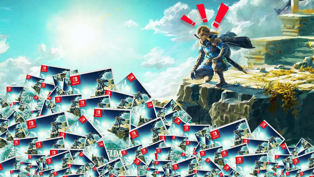 Zelda sales numbers, how many copies has Tears of the Kingdom sold?