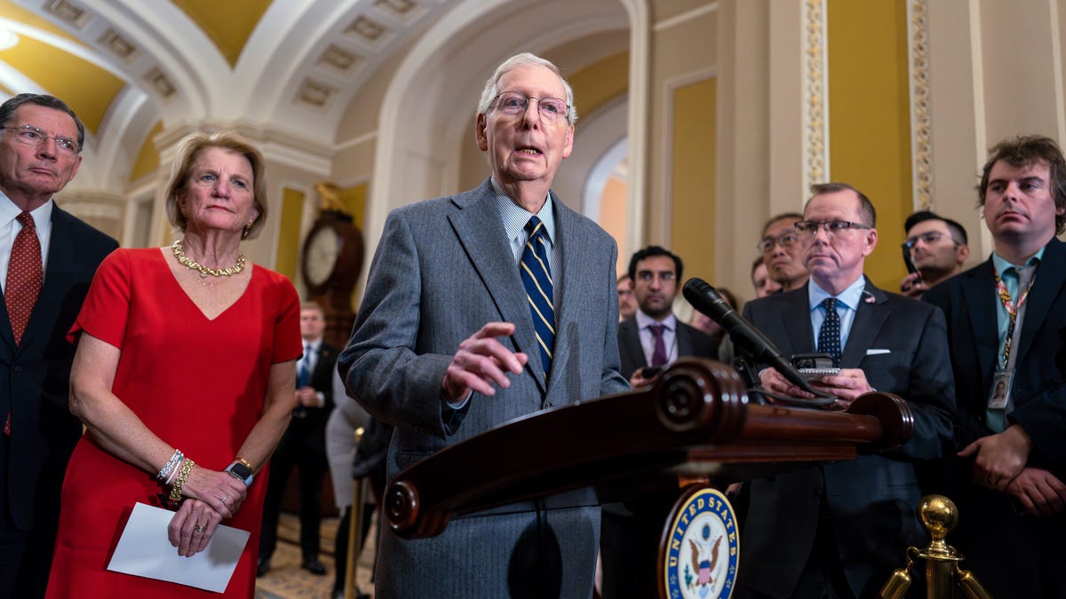 Biden Signs A Package Of Spending Bills Passed By Congress Just Hours