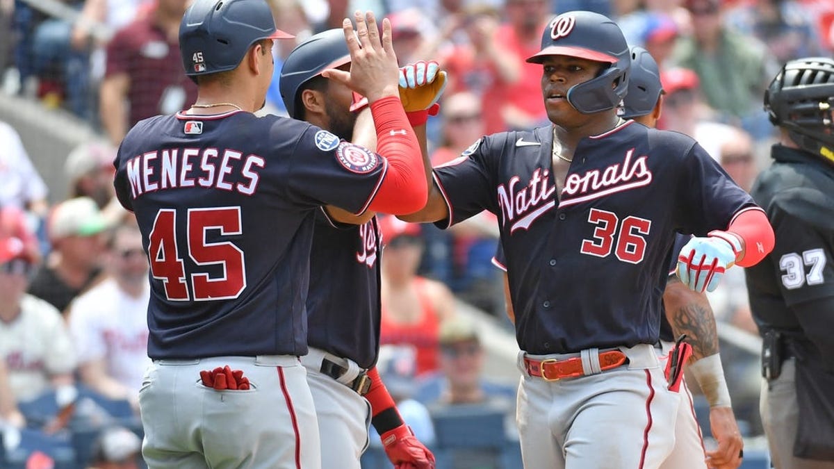 WASHINGTON, DC - June 21: Washington Nationals left fielder Stone