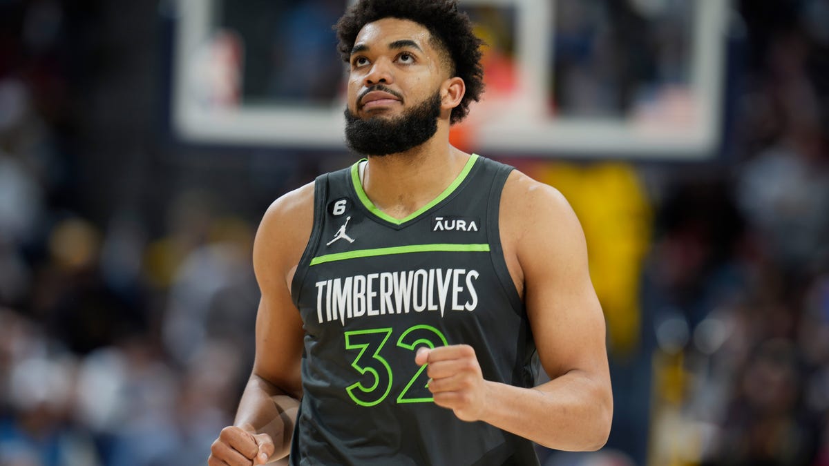 Karl anthony towns throwback jersey sale