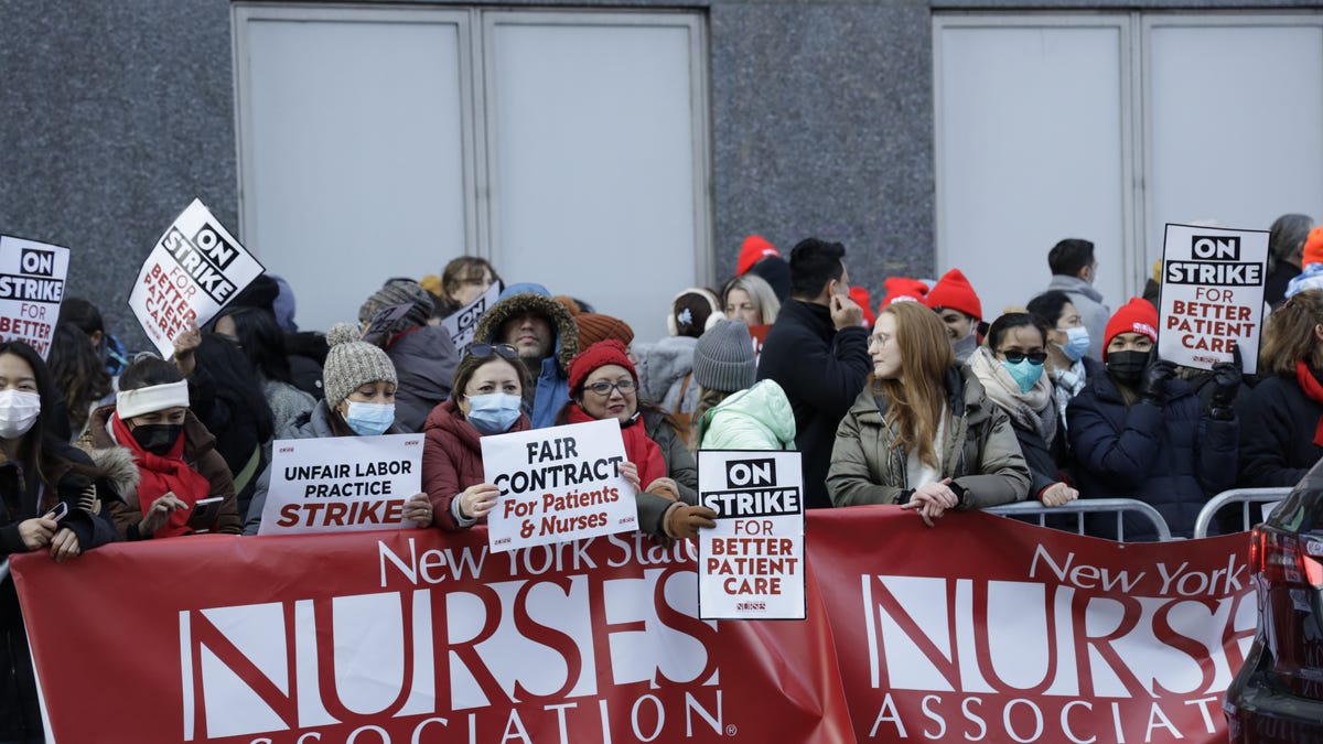 Overworked': US nurses strike over low pay, staffing shortages