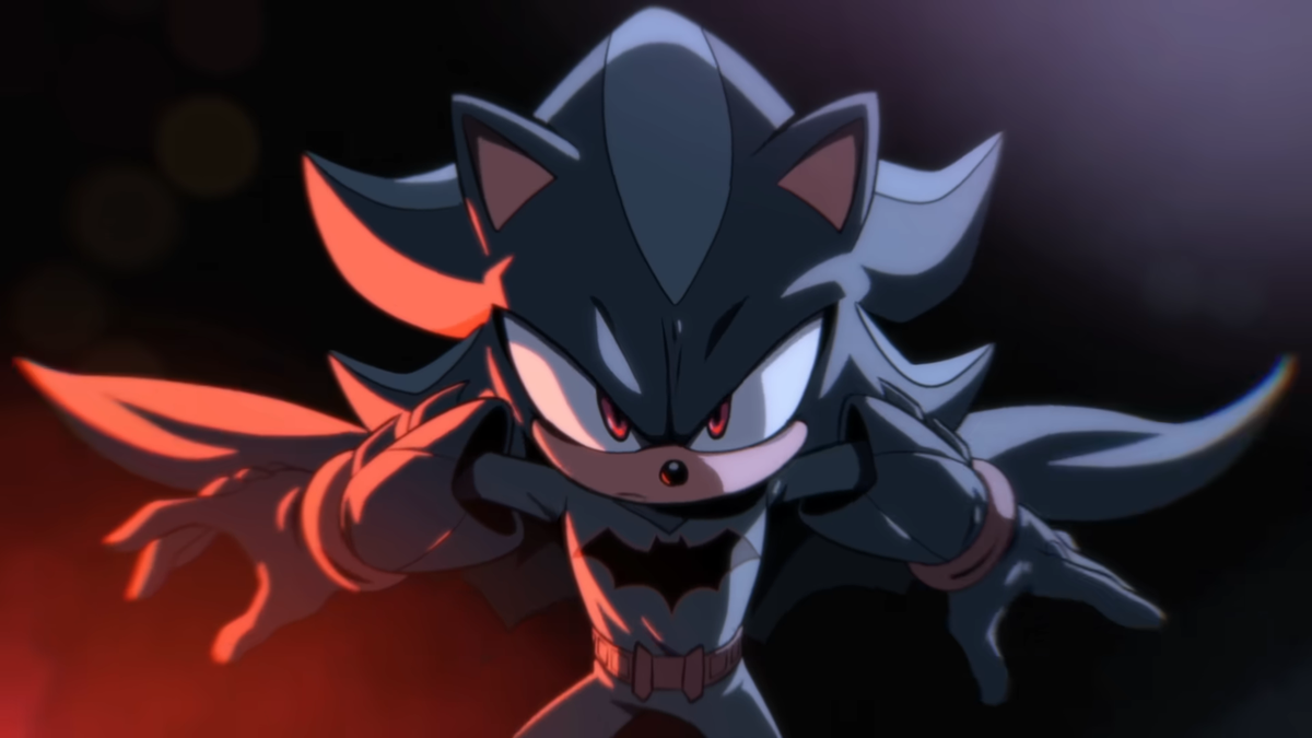 Shadow as Batman and all heroes in the Sonic X DC crossover