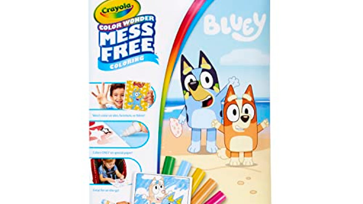 Crayola Bluey Color Wonder, Now 20% Off