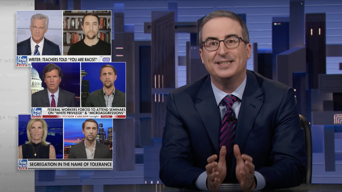 John Oliver returns to debunk the latest manufactured white panic in ...