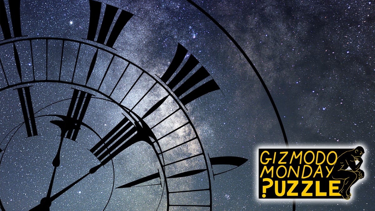 photo of Gizmodo Monday Puzzle: I Bet You Can’t Tell Time on This Warped Clock image
