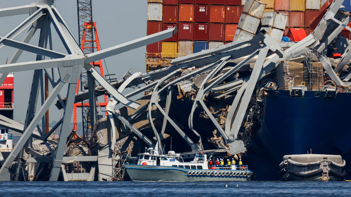 Ship that caused bridge collapse had apparent electrical issues while ...