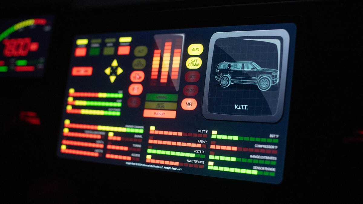 Rivian Rolls Out ‘Knight Rider,’ ‘Back To The Future’ Car Costumes For Halloween