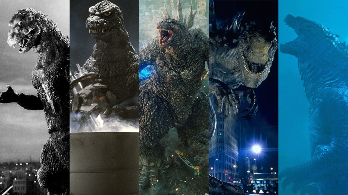Evolution of GODZILLA Size Comparison Godzilla Earth THE BIGGEST