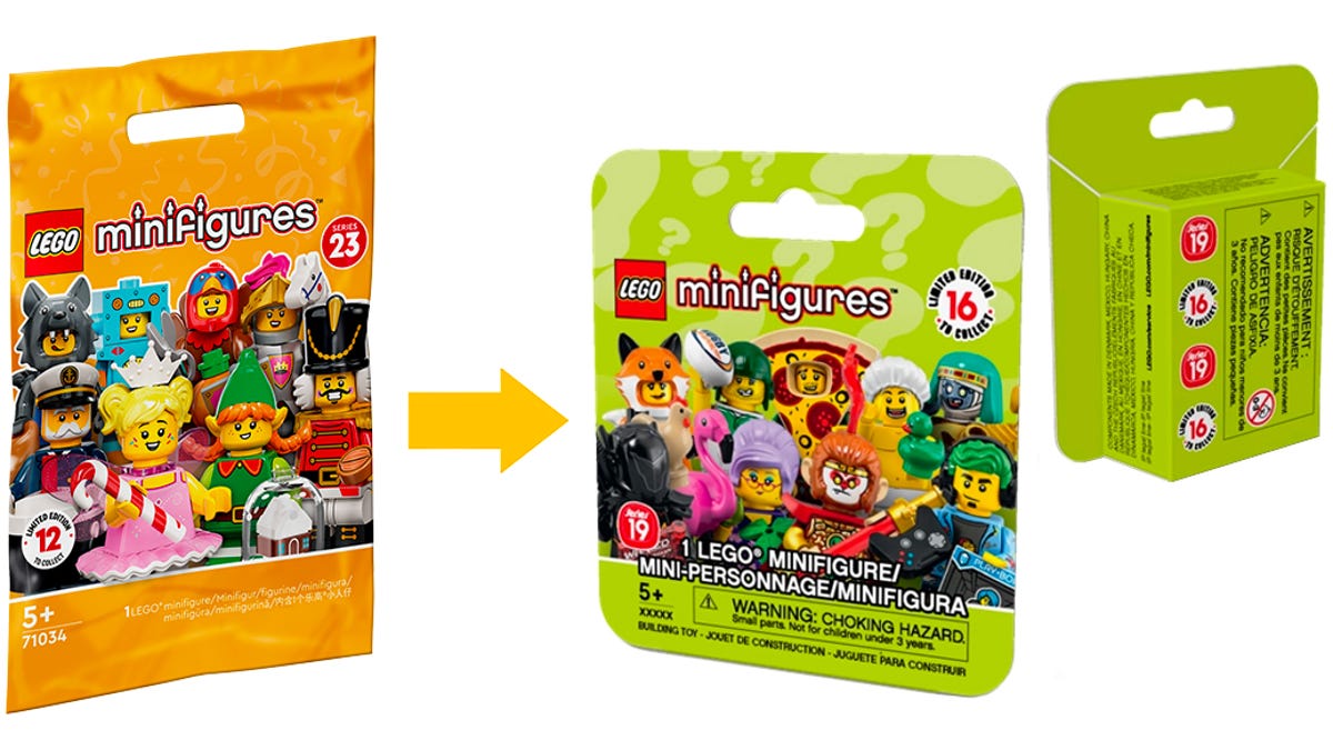 Lego's New BlindBagged Packaging Sides With Earth