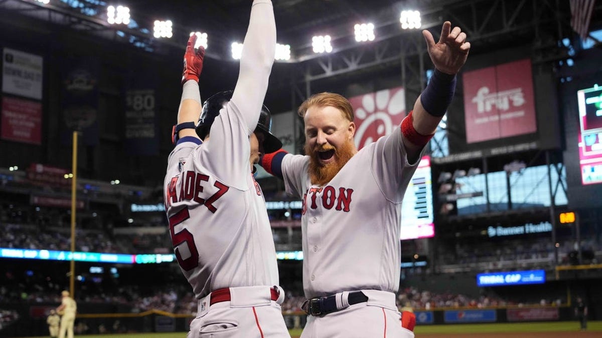 Big nights from Casas, Devers, Verdugo snaps Red Sox losing streak