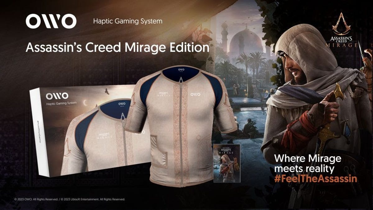 Assassin's Creed Haptic Shirt Lets You Feel Getting Stabbed
