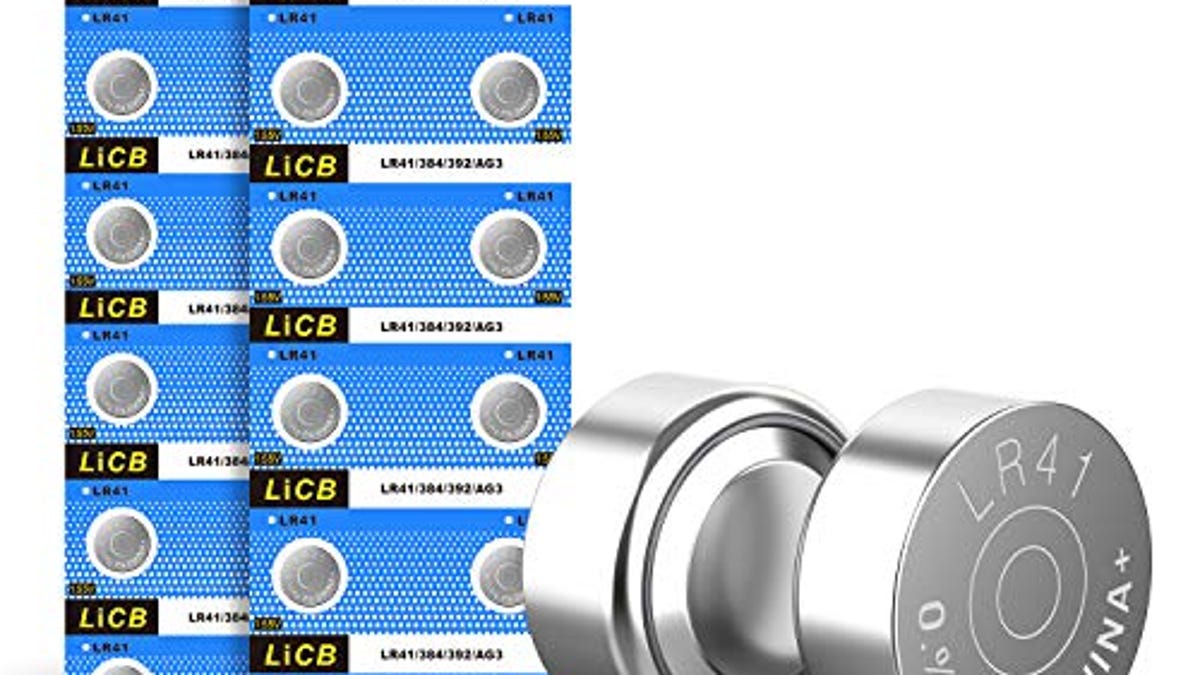 LiCB 20 Pack LR41 AG3 392 384 192 Battery 1.5V Button Coin Cell ...