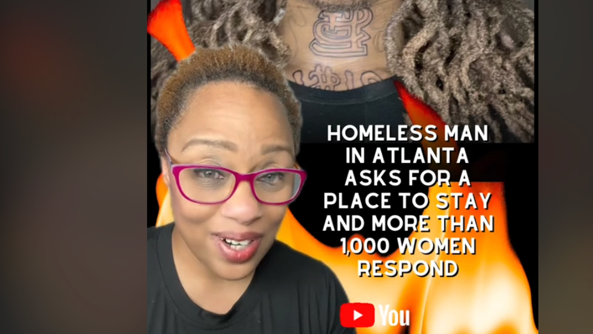 Atlanta Homeless Man Goes Viral for His Looks