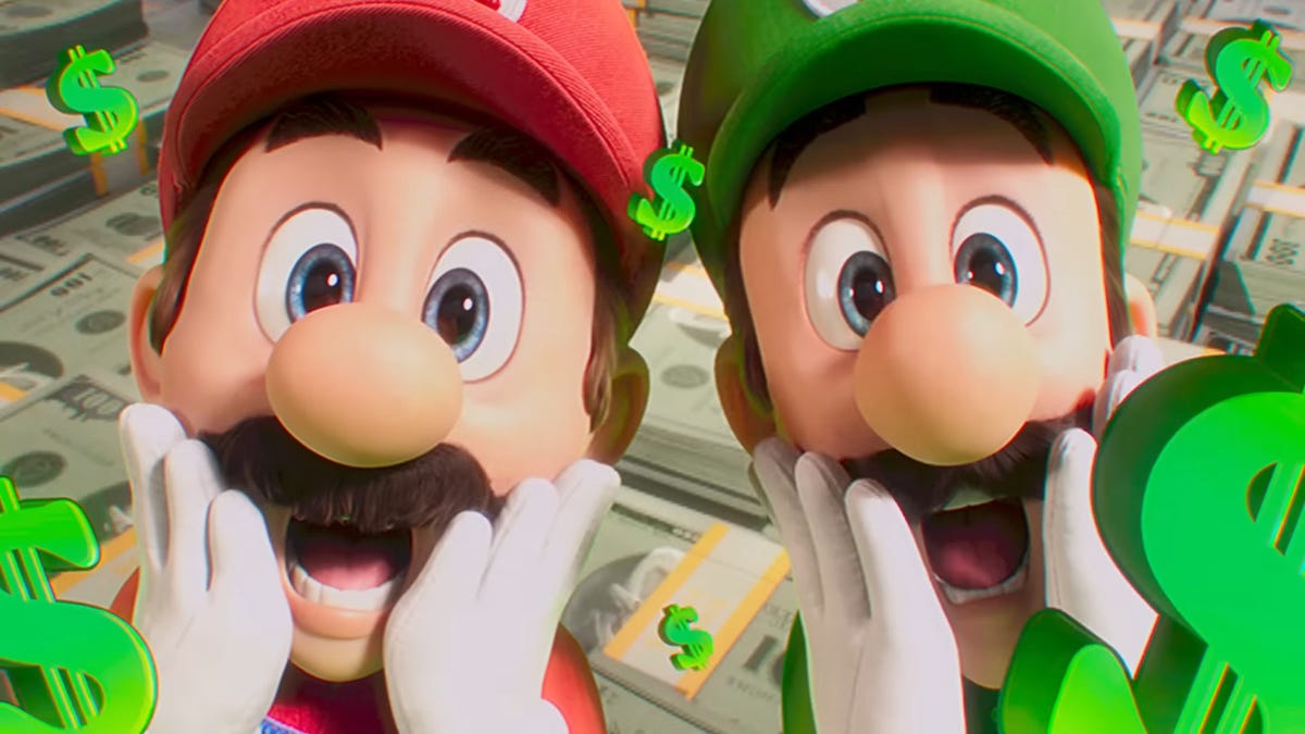 The Super Mario Bros. Movie' Premieres to Worse Rotten Tomatoes