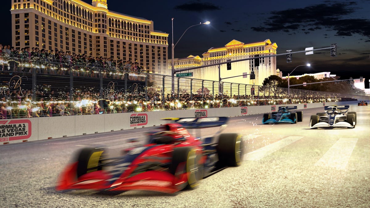 Winner Takes All F1 Las Vegas 2023 Poster Canvas - REVER LAVIE