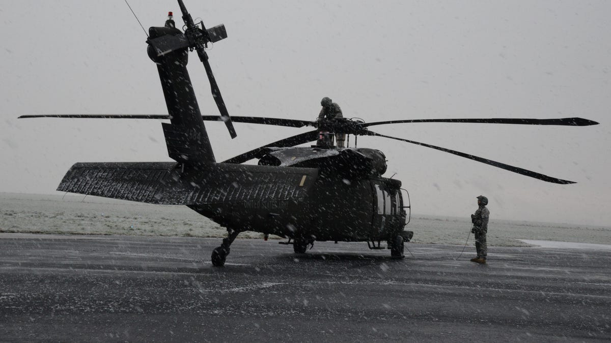 Snowmobiler Who Crashed Into Parked Black Hawk Helicopter At Night Awarded .3 Million