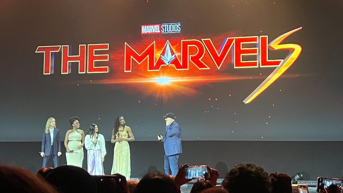 The Marvels' Shows First Footage With Brie Larson, Teyonah Parris, Iman  Vellani at D23