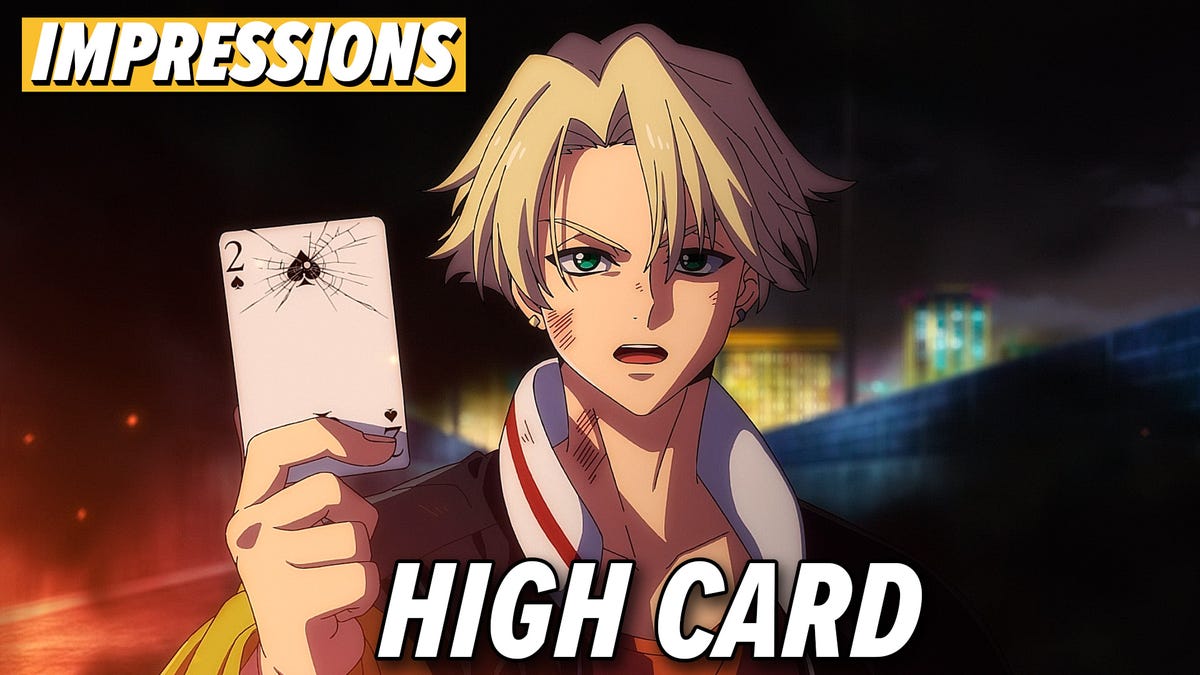 High Card Anime Review: is it worth your time? - Spiel Anime