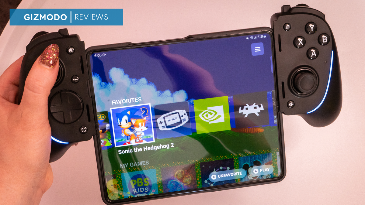El Razer Kishi Ultra es la mejor manera de convertir tu Android plegable en una consola portátil
