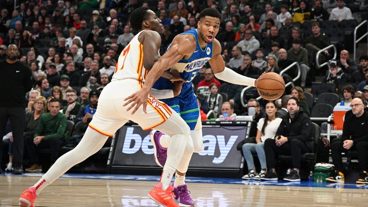 Giannis Antetokounmpo Records Triple-double As Bucks Outlast Hawks