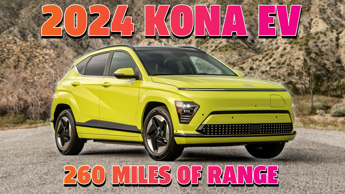 The 2024 Hyundai Kona Ev Gets A Segment Best 247 Miles Of Range