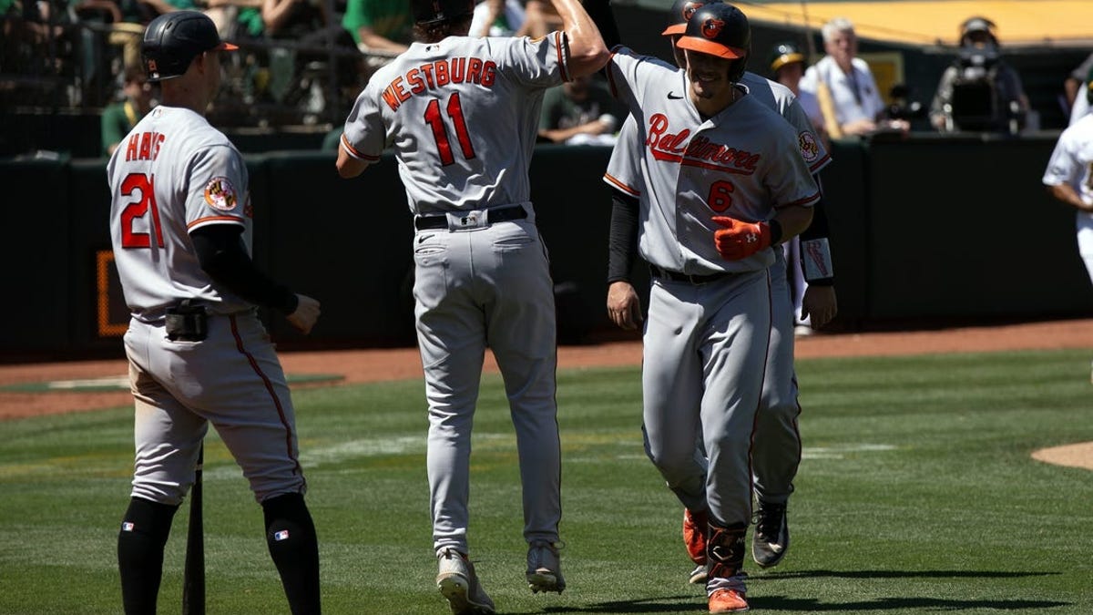 Ryan Mountcastle kicks off a 5-run 10th as Orioles beat A's 7-2 - The San  Diego Union-Tribune