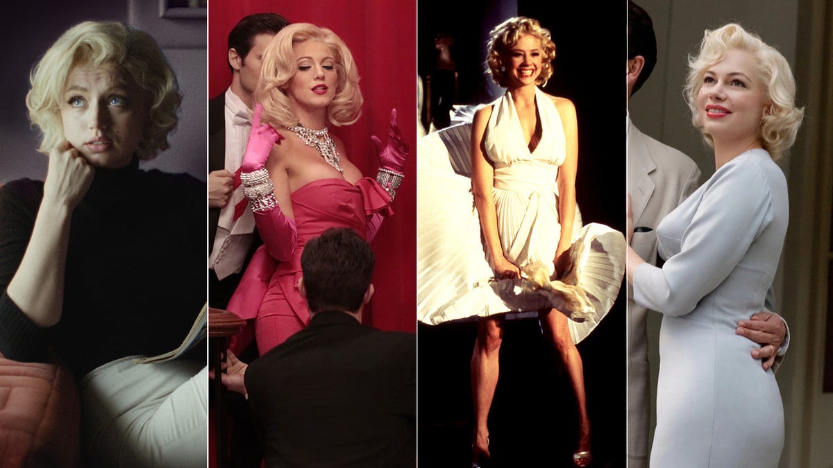 Ana de Armas and others who've played Marilyn Monroe