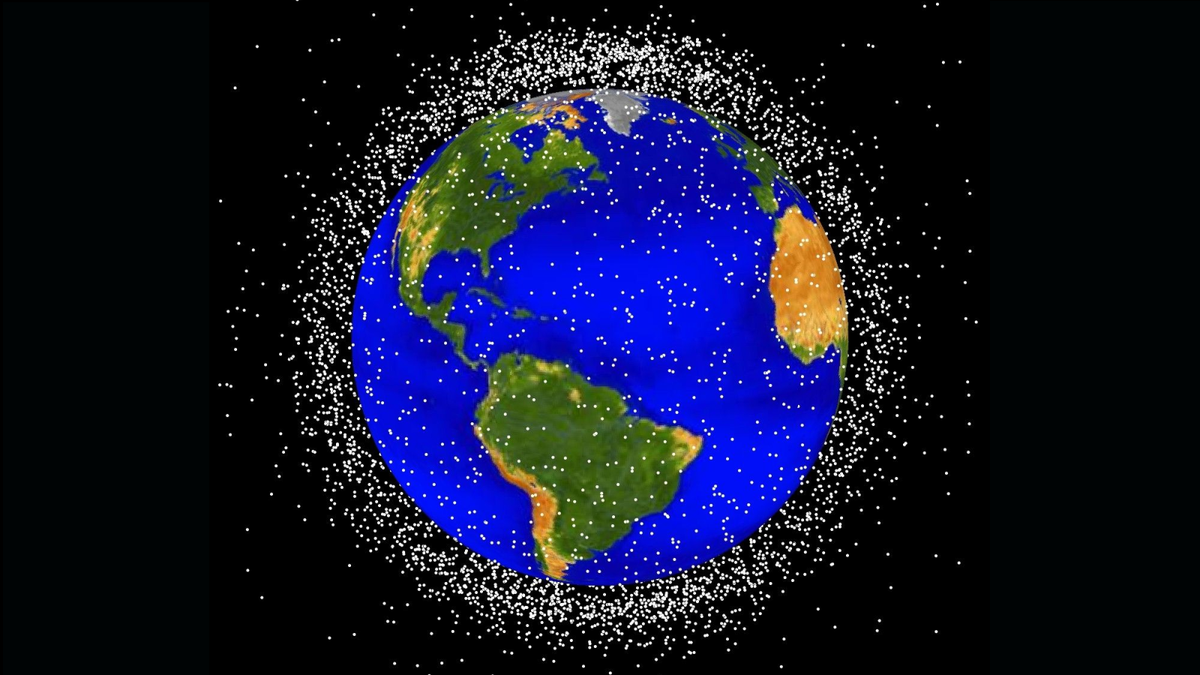 Risk Of Falling Space Junk Hitting A Plane Is Only Increasing