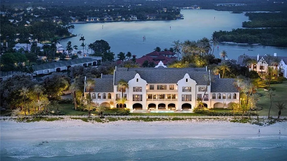 5 Million Florida Mansion Faces 95% Chance of Flooding