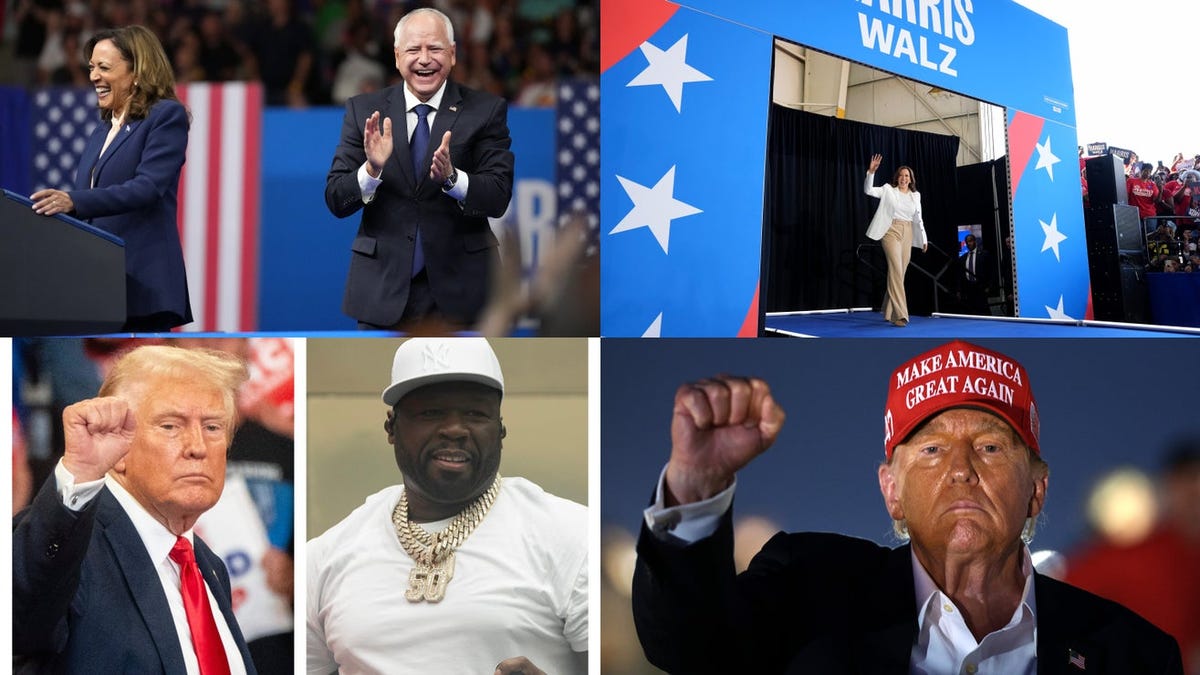 The Best Tim Walz Memes, Kamala Harris Gives Protesters the Death Stare, Trump Uses 50 Cent to Try to Appeal to Black Voters, The Root Interviews Governor Wes Moore #50Cent