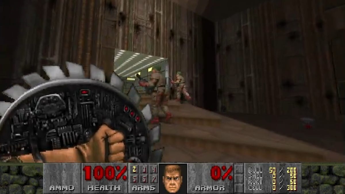 Modder Adds Dark Ages' Shieldsaw To OG Doom In Record Time