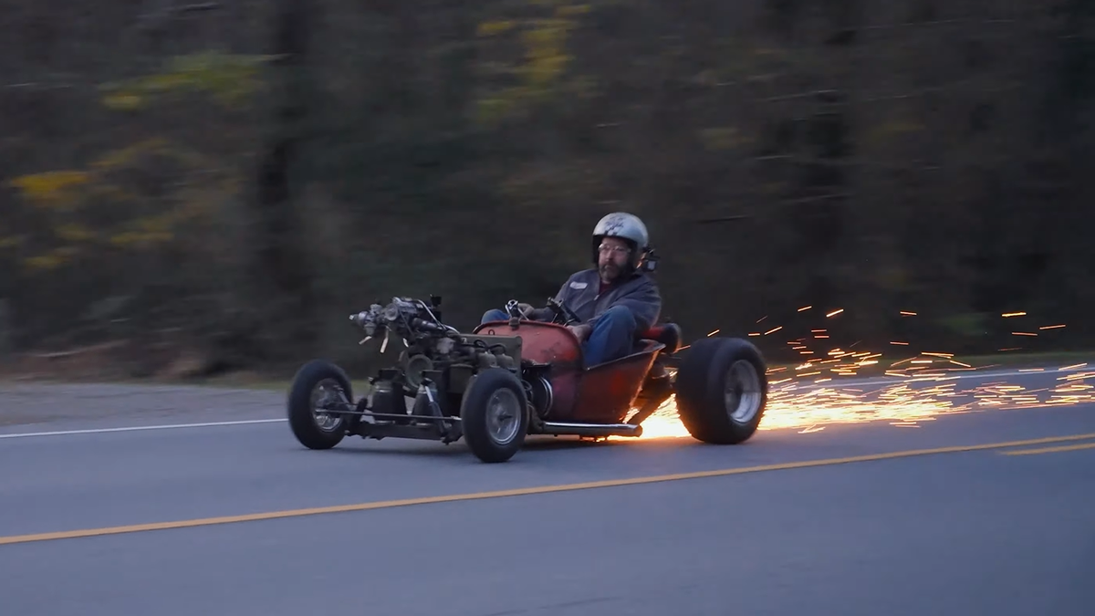 Everyone, And I Mean Everyone, Needs A Supercharged Wheelbarrow Hot Rod