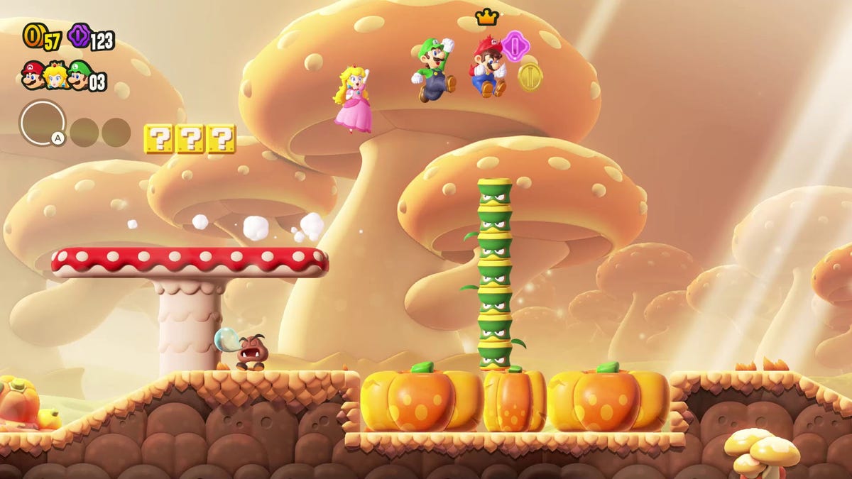 Super Mario Bros. Wonder Tips For Parents Playing With Kids